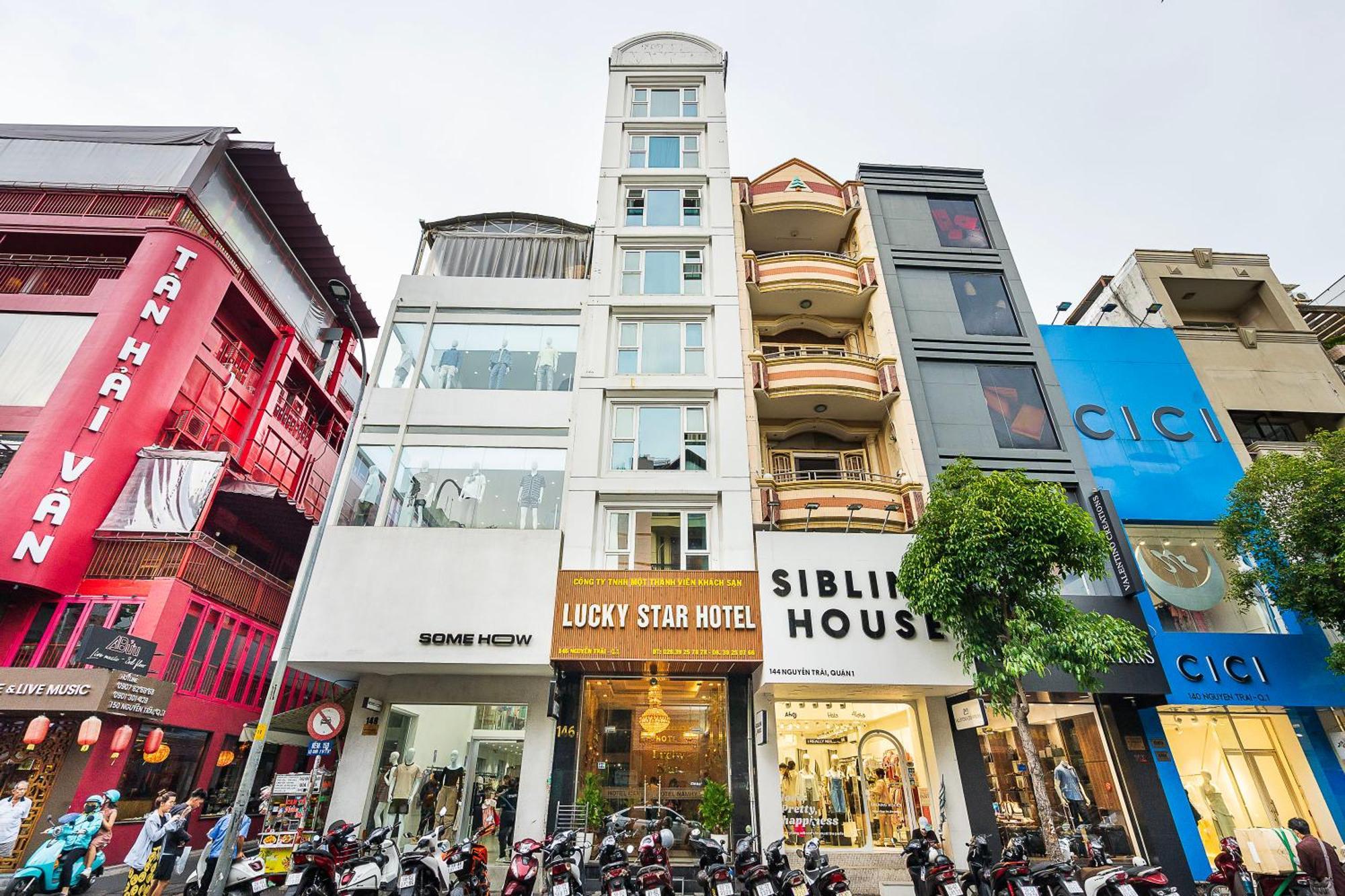 โรงแรมลัคกี้ สตาร์ 146 เหวียน ชาย โฮจิมินห์ซิตี้ ภายนอก รูปภาพ